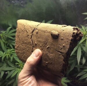 A brick of hash
