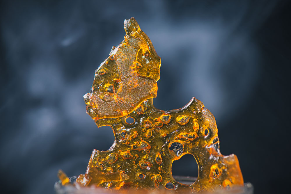 cannabis oil concentrate aka shatter