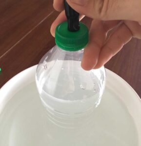 homemade gravity bong
