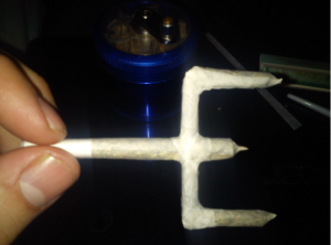 Cannabis trident joint