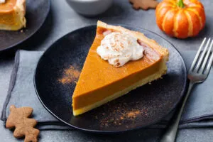 Cannabis infused pumpkin pie thanksgiving